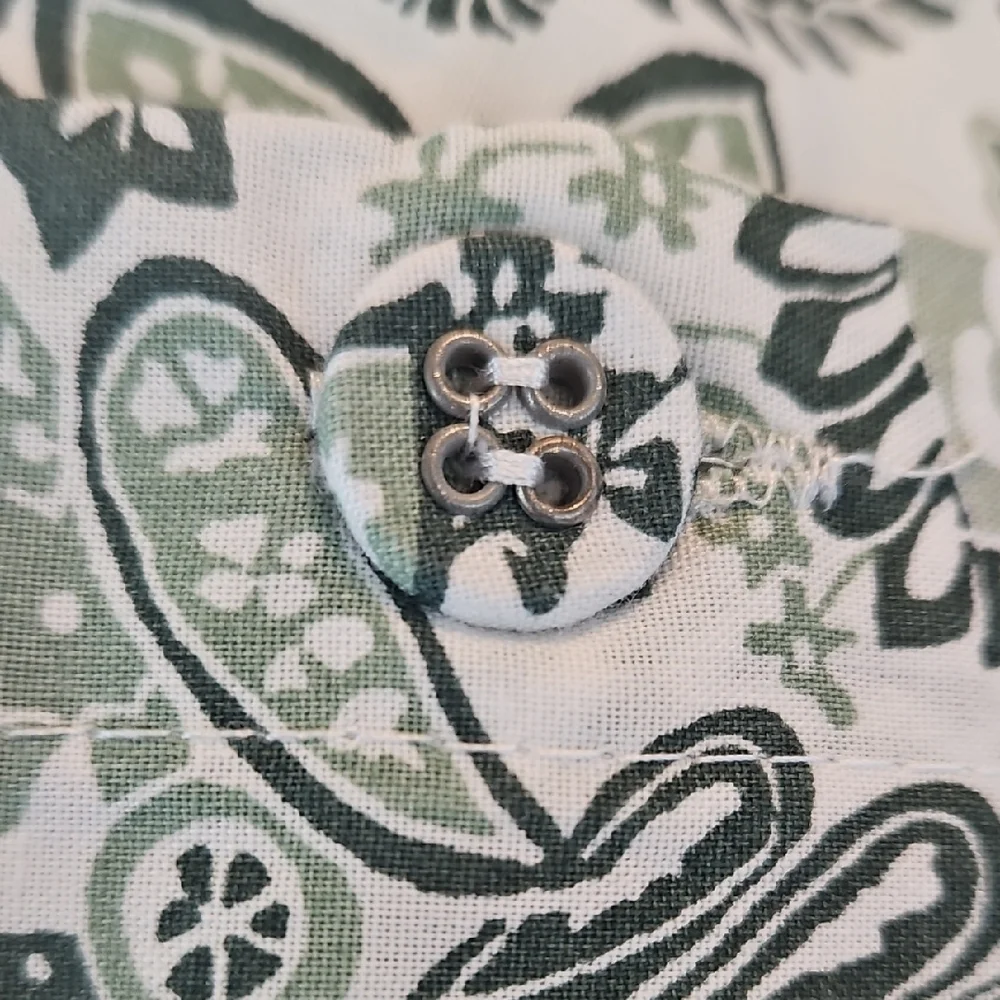 IKEA Rodgersia Floral Paisley Green White King Pillow Sham Duvet Set
